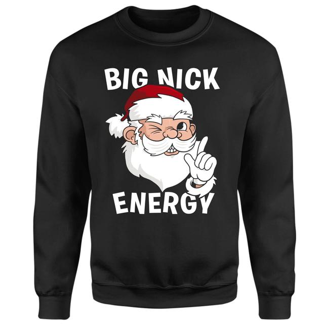 Big Nick Energy Christmas Jumper - Black - XXL - Black on Productcaster.