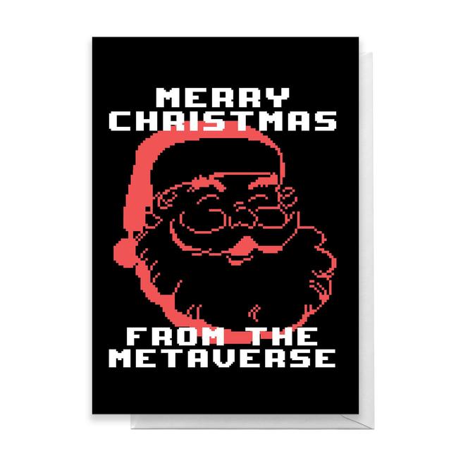 A Metaverse Christmas Greetings Card - Standard Card on Productcaster.