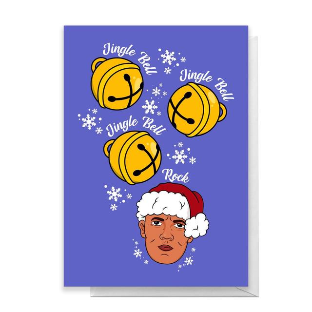 Jingle Bell Jingle Bell Jingle Bell Rock Greetings Card - Standard Card on Productcaster.