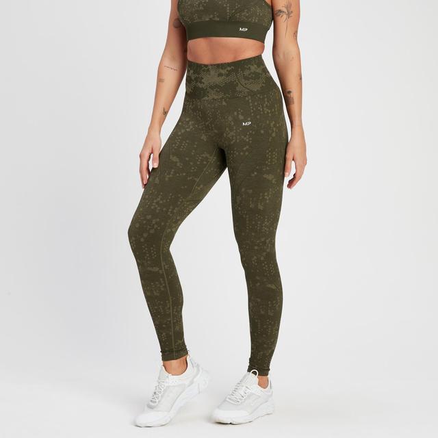 MP Női Adapt Seamless Patttern Leggings - Olivazöld - L on Productcaster.