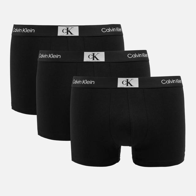 Calvin Klein Three-Pack Cotton Trunks - M on Productcaster.