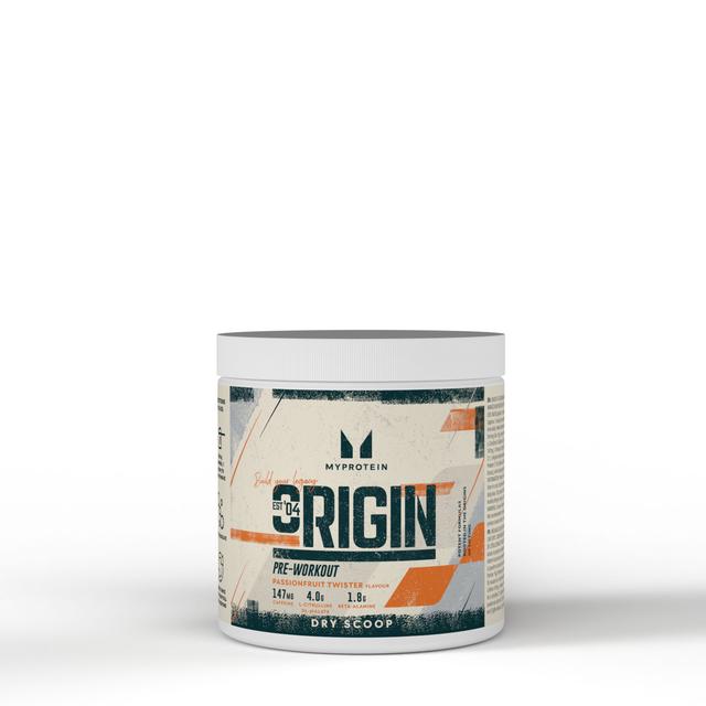 Origin Pre-Workout Dry Scoop - 18servings - Passionfruit Twister on Productcaster.