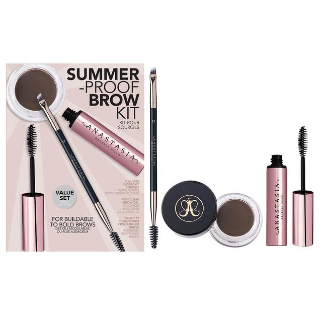 Anastasia Beverly Hills Summer-Proof Brow Kit (Various Shades) - Dark Brown on Productcaster.