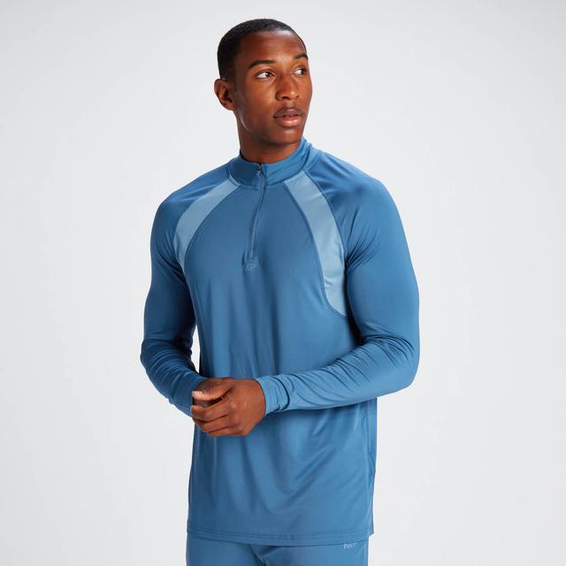 MP Pánský Tempo 1/4 Zip – Indigově Modrý - XXL on Productcaster.