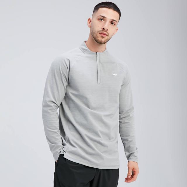 MP Férfi Tempo 1/4 Zip Felső - Viharszürke - XXL on Productcaster.