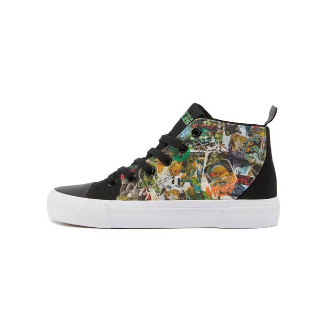 Akedo x TMNT Comics Kids High Top Black - UK Kids 1 / EU33 on Productcaster.