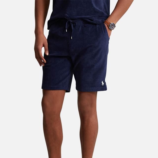 Polo Ralph Lauren Logo-Embroidered Terry Shorts - S on Productcaster.