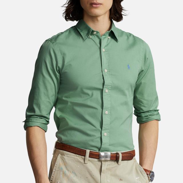 Polo Ralph Lauren Long Sleeved Cotton-Twill Shirt - M on Productcaster.