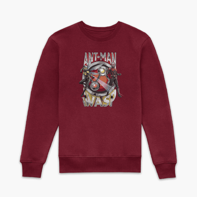 Marvel Ant-Man & The Wasp: Quantumania Group Pose Jumper - Burgundy - XS - Burgundy on Productcaster.