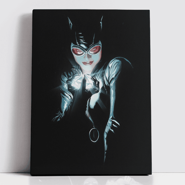 g id "i1" Decorsome x Batman Alex Ross - Catwoman x id" x1"/ Lienzo rectangular / g - 20x30 inch on Productcaster.