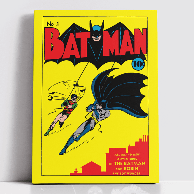 Decorsome x Batman Issue No. 1 Rectangular Canvas - 12x18 inch on Productcaster.