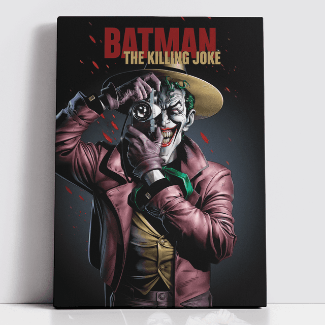 Decorsome x Batman The Killing Joke Rectangular Canvas - 12x18 inch on Productcaster.