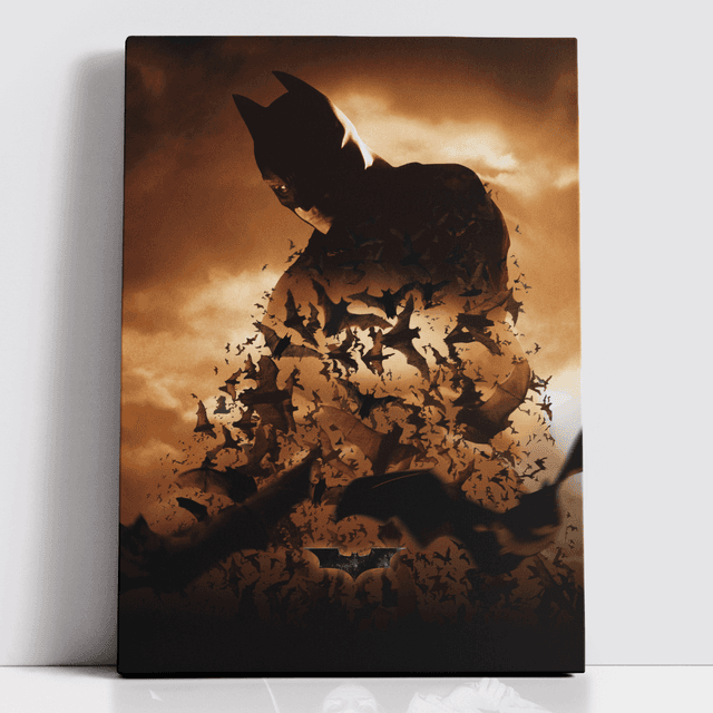 Decorsome x Batman Begins Rectangular Canvas - 12x18 inch on Productcaster.