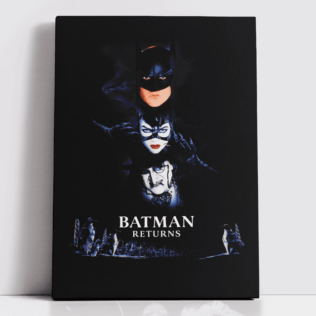 Decorsome x Batman Returns Classic Poster Toile rectangulaire - 12x18 inch on Productcaster.