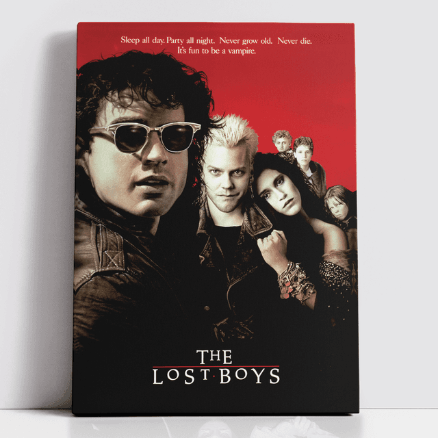 Póster clásico de Decorsome x The Lost Boys Lienzo rectangular - 20x30 inch on Productcaster.