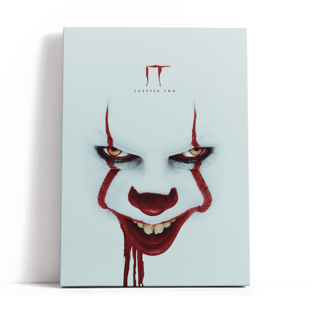 Decorsome x IT Chapter 2 Pennywise Face Rectangular Canvas - 20x30 inch on Productcaster.