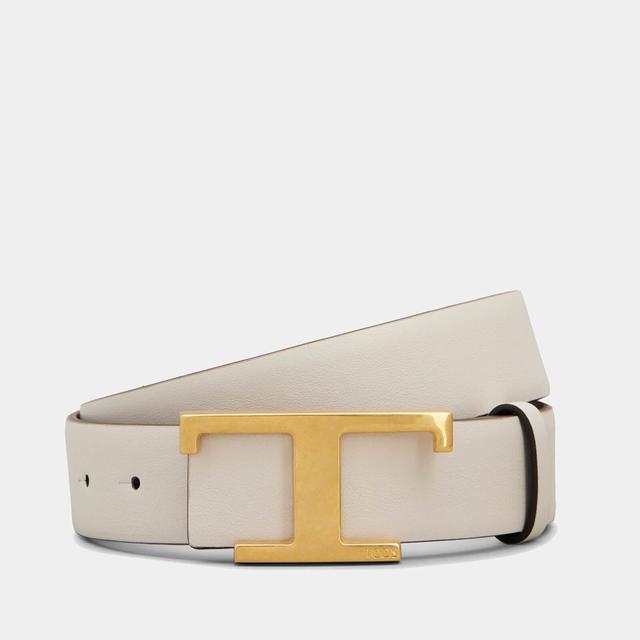 Tod's Reversible T Logo Leather Belt - 85cm on Productcaster.