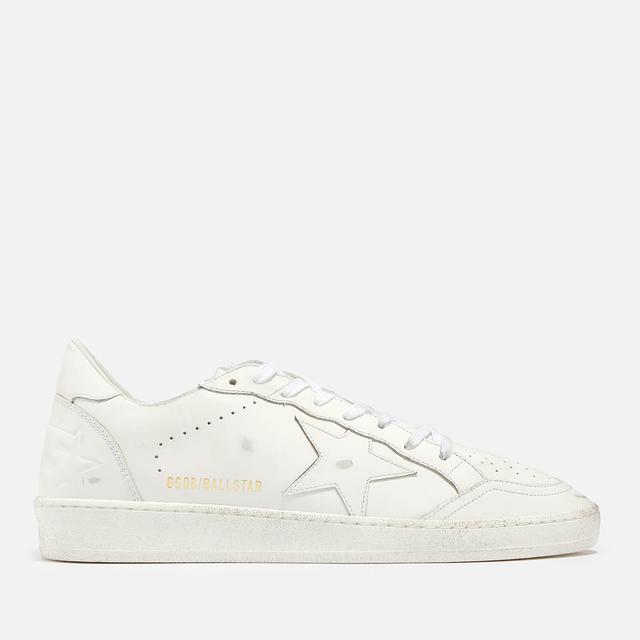 Golden Goose Men's Ball Star Leather Trainers - UK 8 on Productcaster.