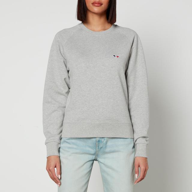 Maison Kitsuné Logo-Appliquéd Cotton-Jersey Sweatshirt - M on Productcaster.