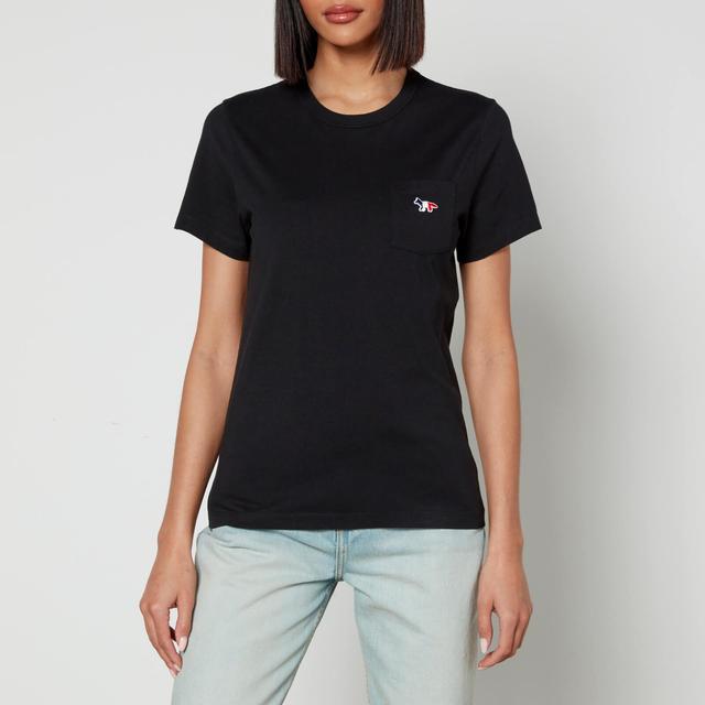 Maison Kitsuné Embroidered Cotton T-Shirt - S on Productcaster.