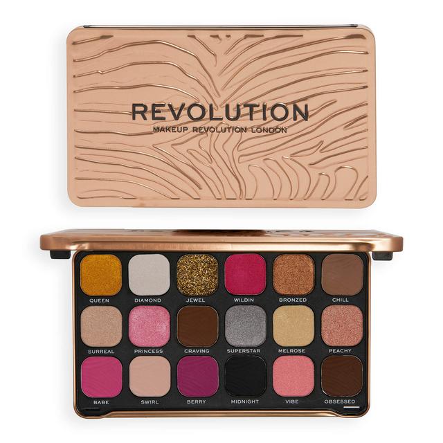 Makeup Revolution Forever Flawless Shadow Palette - Bare Pink on Productcaster.