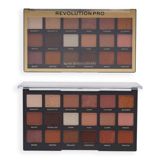 Revolution Pro Regeneration Palette Nude Au Naturel on Productcaster.