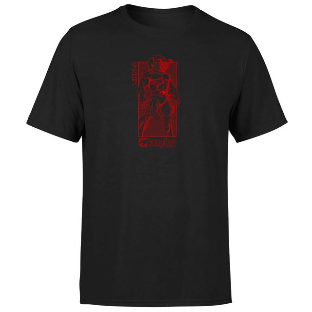 Thundercats Lion-O Red Unisex T-Shirt - Black - XXL - Svart on Productcaster.