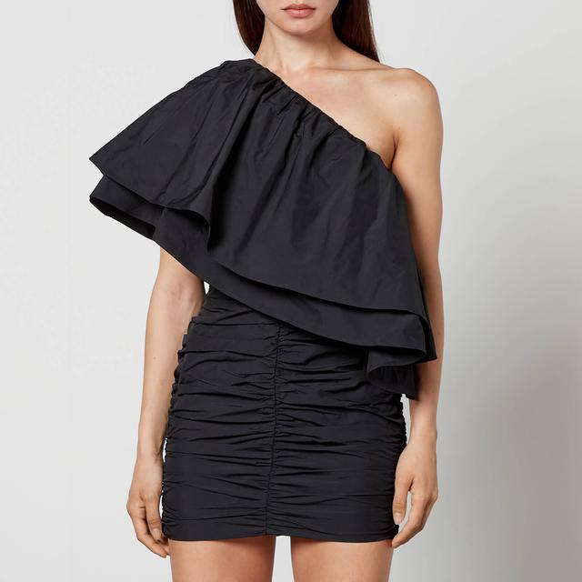 Rotate Birger Christensen One-Shoulder Taffeta Mini Dress - DK 36/UK 8 on Productcaster.