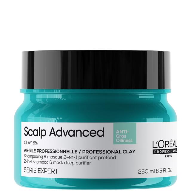 L'Oréal Professionnel Serié Expert Scalp Advanced Anti-Oiliness 2-in-1 Deep Purifier Clay Hair Mask 250ml on Productcaster.