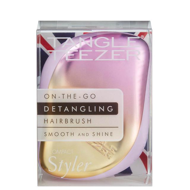 Tangle Teezer Compact Styler Brush - Lilac/Yellow Chrome on Productcaster.