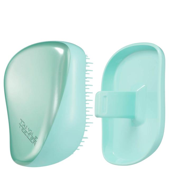 Tangle Teezer Compact Styler Brush Teal/Matte Chrome on Productcaster.