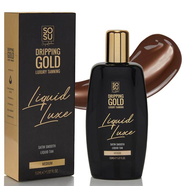 Dripping Gold Liquid Tan 201ml (Various Shades) - Medium on Productcaster.