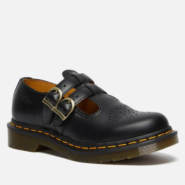 Dr. Martens Women's 8065 Leather Mary-Jane Shoes - UK 4 on Productcaster.