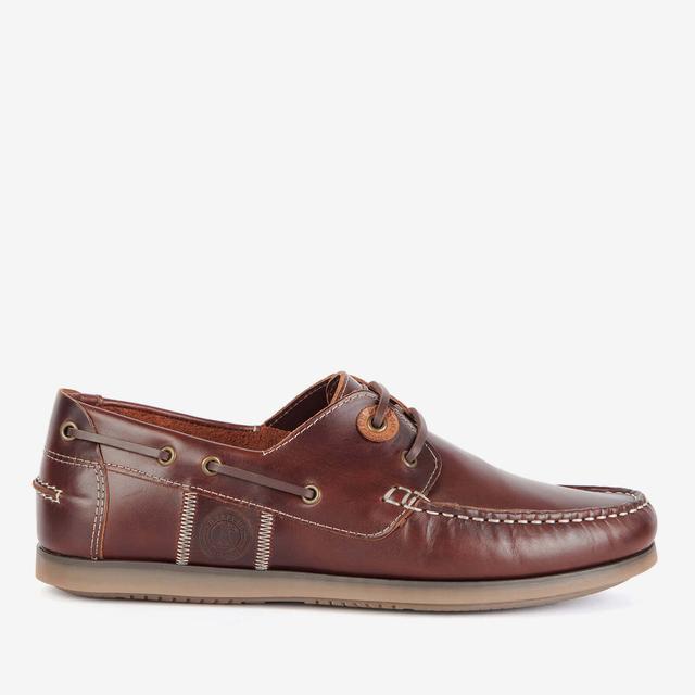 Barbour Men's Wake Leather Boat Shoes - UK 8 on Productcaster.