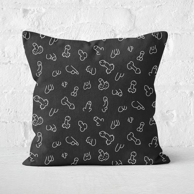 Dipstick Pattern Square Cushion - 60x60cm - Soft Touch on Productcaster.