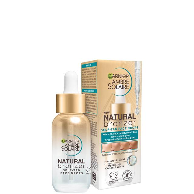 Garnier Ambre Solaire Natural Bronzer Self-Tan Face Drops 30ml on Productcaster.