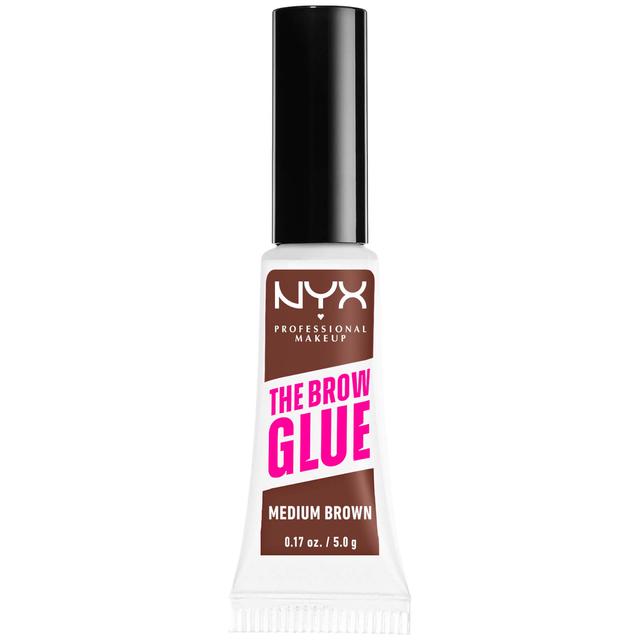 NYX Professional Makeup The Brow Glue Instant Styler 5g (Various Shades) - Medium Brown on Productcaster.