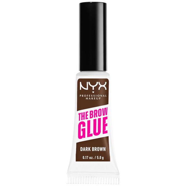 NYX Professional Makeup The Brow Glue Instant Styler 5g (Various Shades) - Dark Brown on Productcaster.