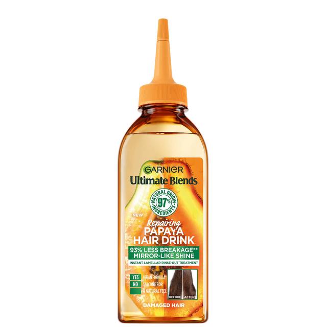 Garnier Ultimate Blends Repairing Papaya Hair Drink Liquid Conditioner for Dry Hair 200ml on Productcaster.