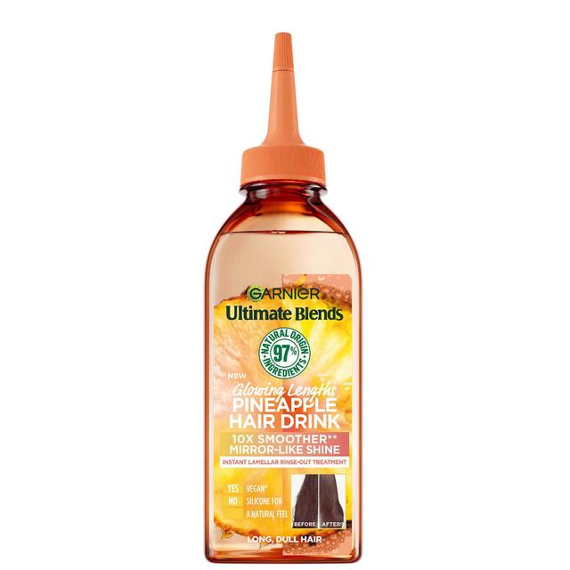 Garnier Ultimate Blends Glowing Lengths Pineapple Hair Drink Liquid Conditioner for Long Dull Hair 200ml on Productcaster.