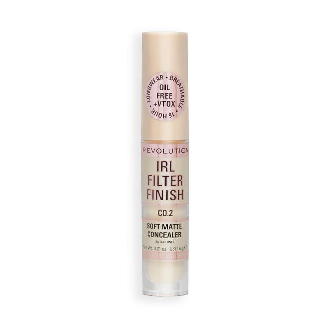 Makeup Revolution IRL Filter Finish Concealer 6g (Various Shades) - C0.2 on Productcaster.