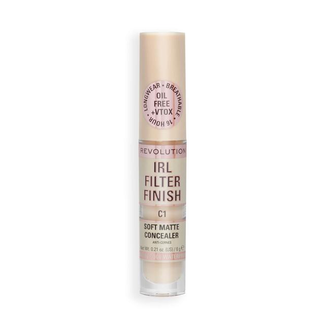 Makeup Revolution IRL Filter Finish Concealer 6g (Various Shades) - C1 on Productcaster.