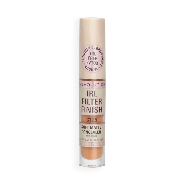 Makeup Revolution IRL Filter Finish Concealer 6g (Various Shades) - C12.5 on Productcaster.