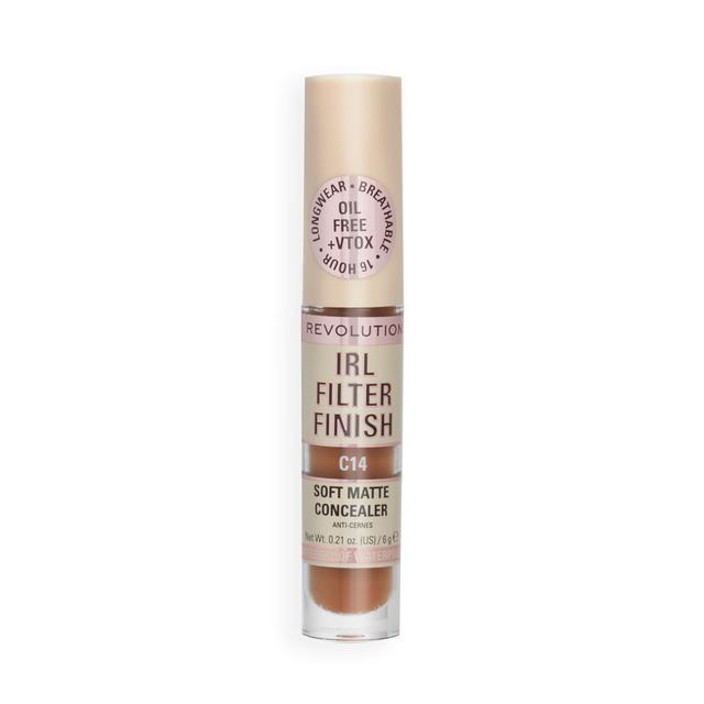 Makeup Revolution IRL Filter Finish Concealer 6g (Various Shades) - C14 on Productcaster.