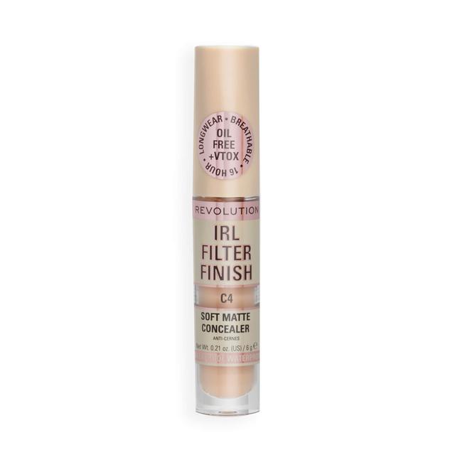 Makeup Revolution IRL Filter Finish Concealer 6g (Various Shades) - C4 on Productcaster.