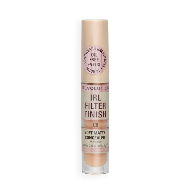 Makeup Revolution IRL Filter Finish Concealer 6g (Various Shades) - C8 on Productcaster.