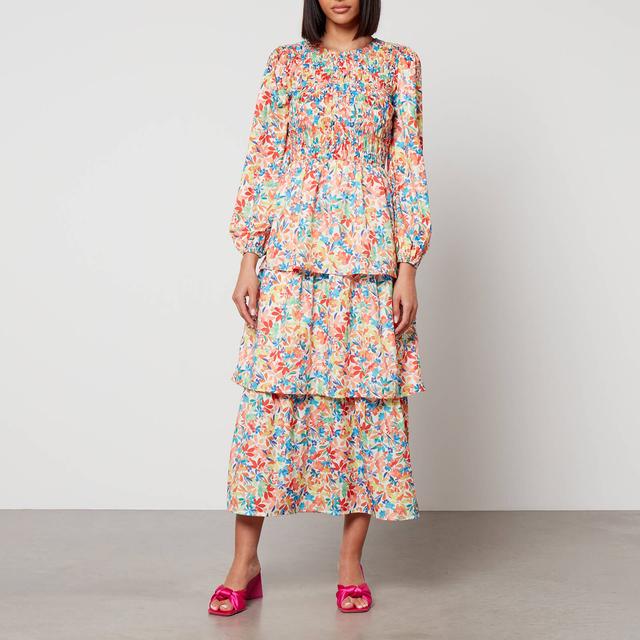 Never Fully Dressed Lisa Shirred Jersey Maxi Dress - UK 12 on Productcaster.