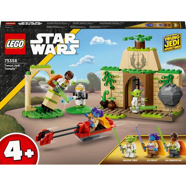 LEGO Star Wars: Tenoo Jedi Temple 4+ Set with Yoda (75358) on Productcaster.