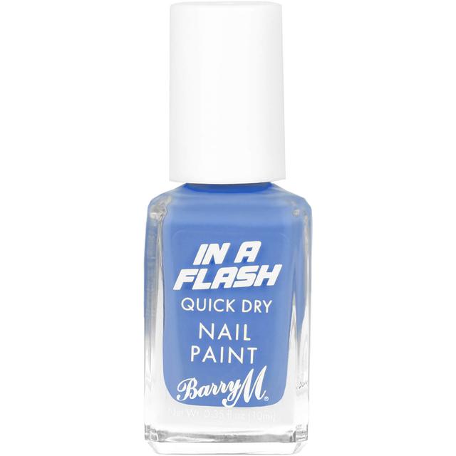 Barry M Cosmetics in a Flash Quick Dry Nail Paint 10ml (Various Shades) - Turquoise Thrill on Productcaster.