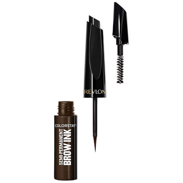 Revlon ColorStay Semi-Permanent Brow Ink 2.8ml (Various Shades) - Dark Brown on Productcaster.